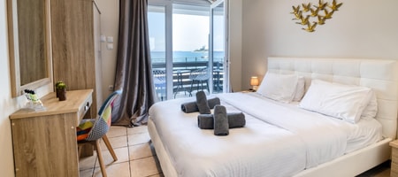 Double Room with Βalcony & Sea View