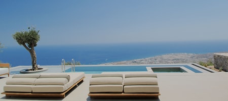 Two-Bedroom Private Villa with Infinity Pool Hot Tub and Sea View