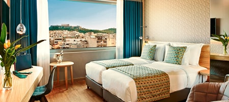 Executive Twin Acropolis View
