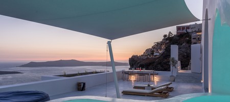 Kivotos Villa with Private Cave Pool