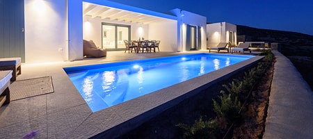 White Villa Private Pool & Sea View