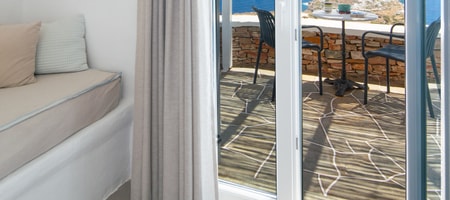 Superior studio with sea view