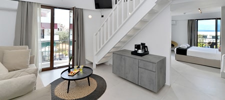 Grand Suite with Loft and Pool View