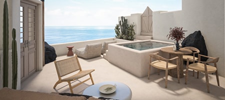 Exclusive Suite with Outdoor Heated Plunge Pool