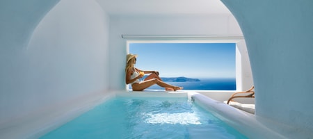 Honeymoon Suite with Indoor Heated Plunge Pool