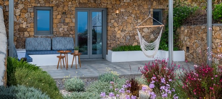 Private Suite with terrace private garden and sea view (BEECAVE)