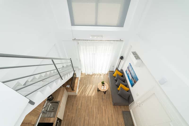 Two-Bedroom Loft with Pool Access