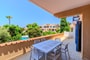 Balcony with Pool View