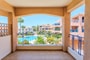 Spacious balcony